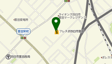 SEVEN フレスポ四日市富田店の地図画像