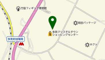 理容・美容 プラージュ 多気クリスタルタウン店の地図画像