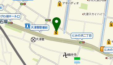 パウダーパレット Oh!Me大津テラス店の地図画像