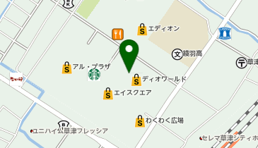 リラクゼーションスペース ラフィネ 草津エイスクエア店の地図画像