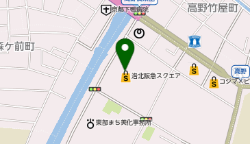 デイリーカナートイズミヤ 洛北阪急スクエア店の地図画像