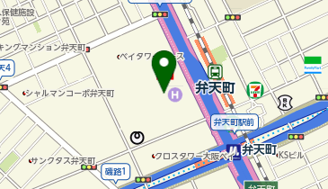 SKY BUFFET 51 大阪ベイタワー店の地図画像