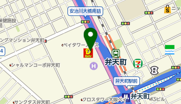 WAY書店大阪ベイタワー店の地図画像