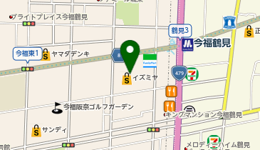 美容室 room 今福ファミリータウン店の地図画像