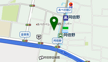 四季料理 武田 あべのベルタ店の地図画像