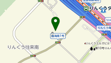 CRAZY SPICE りんくうシークル店の地図画像