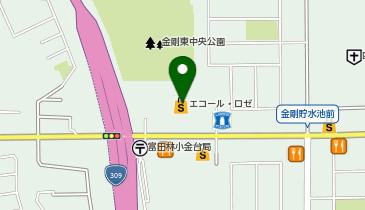 ジュエリー フルミヤ エコール・ロゼ店の地図画像