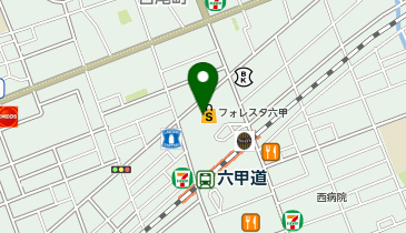 Tre Cuore Rouge(トレ クォーレ ルージュ) フォレスタ六甲店の地図画像