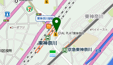 ひばり薬局 東神奈川店の地図画像