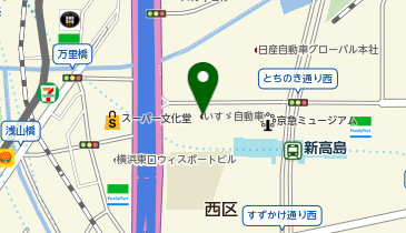 ピーシーデポスマートライフみなとみらいBASE 横濱ゲートタワー店の地図画像
