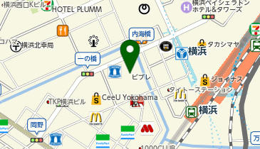 洋麺屋五右衛門 横浜ビブレ店の地図画像
