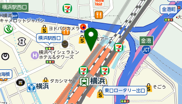 CRISP SALAD WORKS ニュウマン横浜店の地図画像