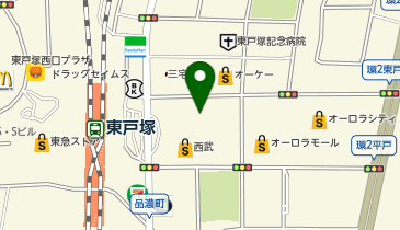 プラスムーンバット 西武東戸塚S.C.店の地図画像