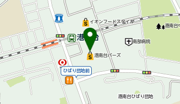 クーバー・フットボールパーク 港南台バーズ店の地図画像