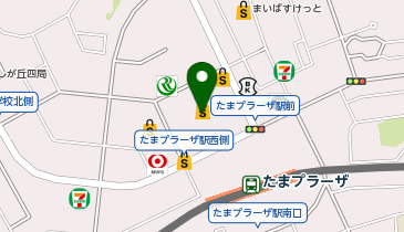 ヴァンドーム青山 たまプラーザ店の地図画像