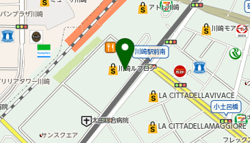 島村楽器 川崎ルフロン店の地図画像
