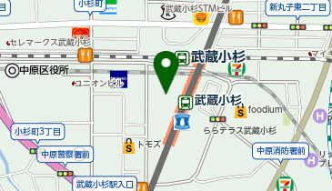 オリエンタルトラフィック 武蔵小杉東急スクエア店の地図画像