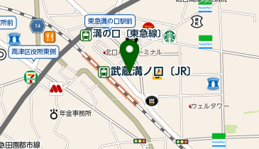 ZXY[ジザイ] MIZONOKUCHI ノクティプラザ店の地図画像