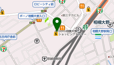GRILL FUKUYOSHI ボーノ相模大野店の地図画像