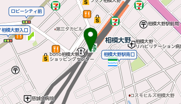 保険クリニック 相模大野ステーションスクエア店の地図画像
