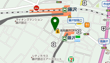 パンジー 湘南藤沢OPA店の地図画像