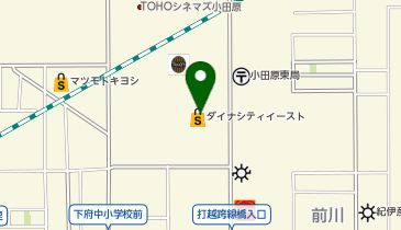 東京大餃子 華星 ダイナシティ店の地図画像