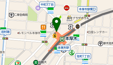 イルーシー300 本厚木ミロード店の地図画像