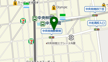ace. 中央林間東急スクエア店の地図画像