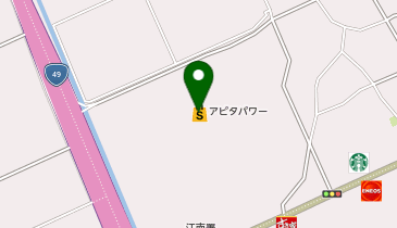 エマーブル アピタパワー新潟亀田店の地図画像