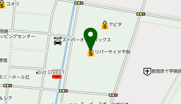エマーブル リバーサイド千秋店の地図画像