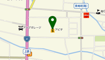 ナムコ アピタ富山店の地図画像