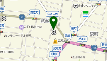 リラクゼーションスペース ラフィネ 金沢エムザ店の地図画像