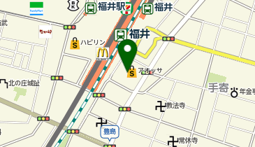街角の年金相談センター福井(オフィス) AOSSA店の地図画像