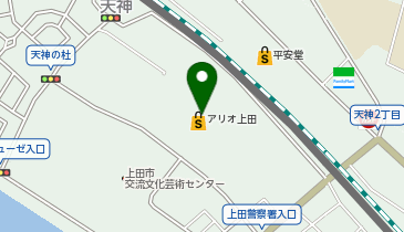 KIRAT アリオ上田店の地図画像