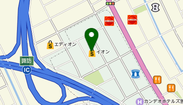 宝くじ売場 諏訪ステーションパーク店の地図画像