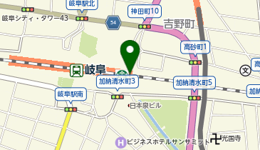 マツモトキヨシ ASTY岐阜店の地図画像