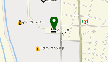 カラフルタウン岐阜チャンスセンター カラフルタウン岐阜店の地図画像