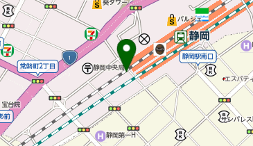 Bellmartアスティ静岡東館 ASTY(アスティ)静岡店の地図画像