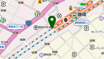 CHERRY BEANS POTATO ASTY(アスティ)静岡店の地図画像