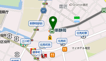 エドウイン デニム ギャラクシー 新静岡セノバ店の地図画像