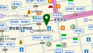 ダイイチ ココノススキノ店の地図画像