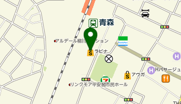 青森食堂 LOVINA店の地図画像