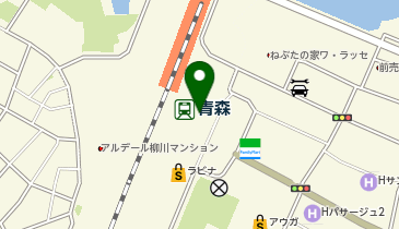 ダイヤモンドシライシ &LOVINA店の地図画像