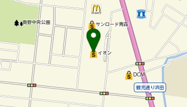 日専連カード インフォメーション サンロード青森の地図画像