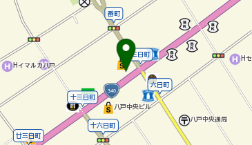 ホットマン さくら野百貨店八戸店の地図画像