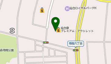 T-fal(ティファール) 仙台泉プレミアム・アウトレット店の地図画像