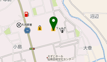 明治安田生命保険相互会社 大河原営業部 SEASON'S WALK FORTE店の地図画像