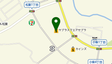 ハクジュプラザ サプラ竜ヶ崎店の地図画像