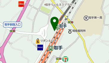 セブン-イレブン アトレ取手店の地図画像