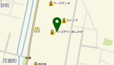 ジェイエステティック足利店の地図画像
